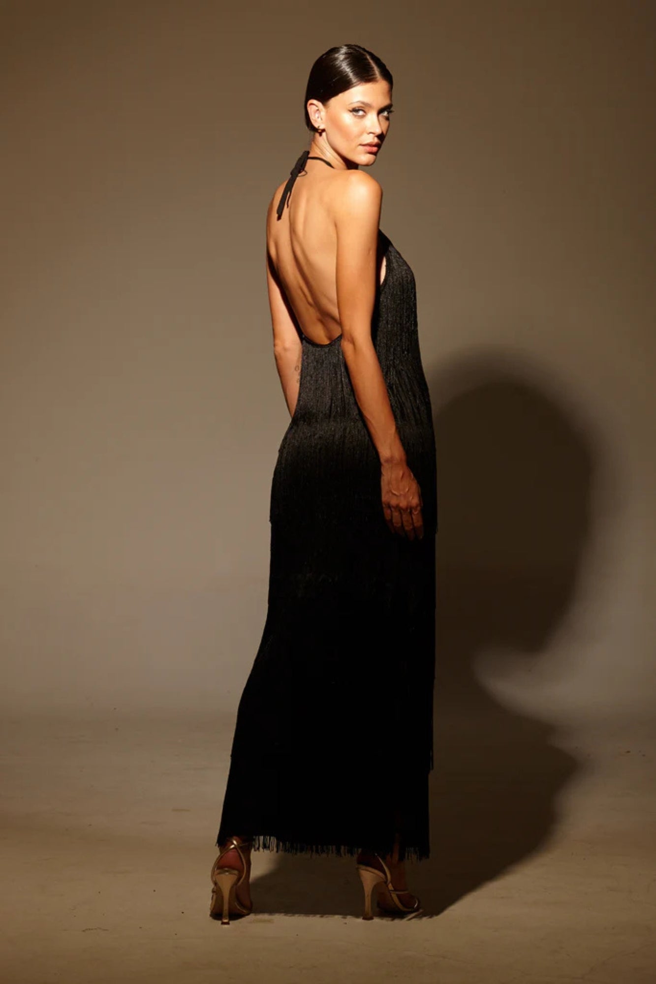 Claire Fringed Dress