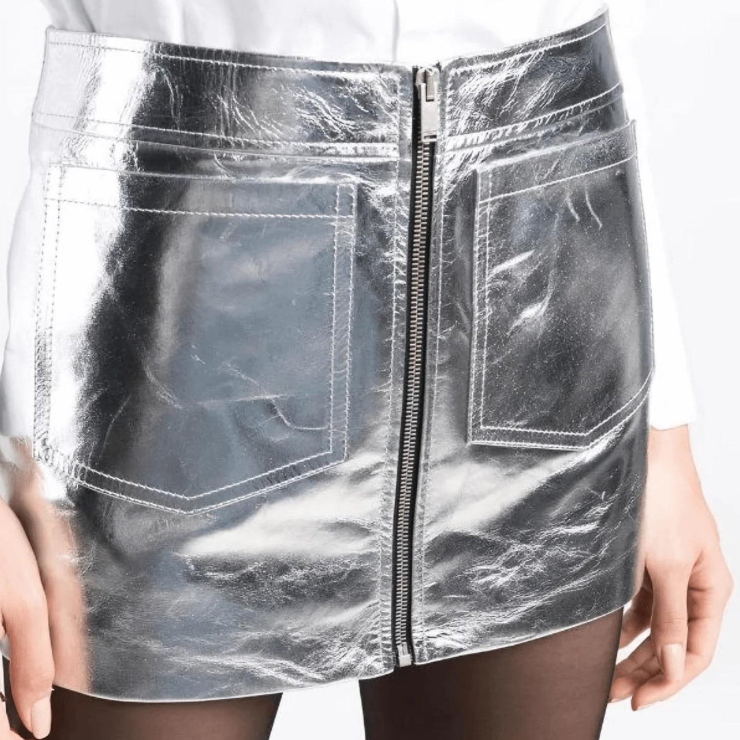 Charlotte Metallic Skirt