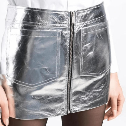 Charlotte Metallic Skirt